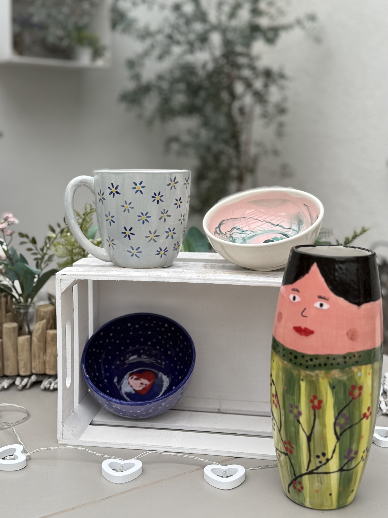 Gemütliche Atmosphäre im Keramikstudio in Kaufungen